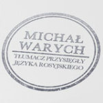 Michał Warych - tłumacz przysięgły