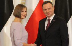 Kersti Kaljulaid, prezydent Estonii i Andrzej Duda, prezydent RP.