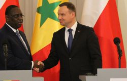 Macky Sall, prezydent Republiki Senegalu i Andrzej Duda, prezydent RP.