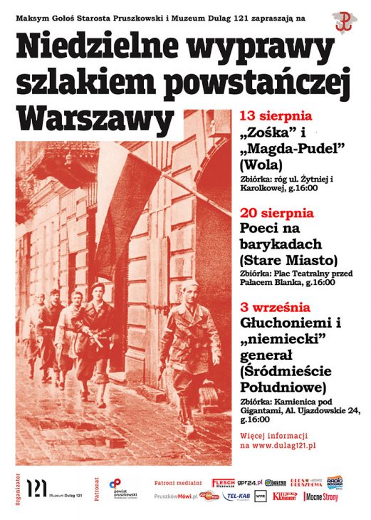 Niedzielne wyprawy szlakiem powstańczej Warszawy