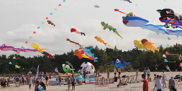 Międzynarodowy Festiwal Latawców w Łebie