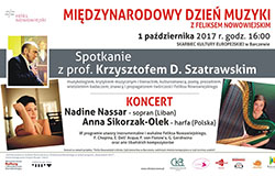 Międzynarodowy Dzień Muzyki z Feliksem Nowowiejskim