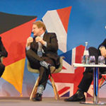 Dyskusja „Follow the Money”: Őmer Isvan (President, Servotel), Chris Day (Global Managing Director, Christie & Co) i George Nicholas (Global Head of Hotels, Savillas)