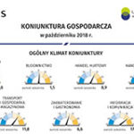 Infografika - Koniunktura gospodarcza w Polsce w październiku 2018 r.