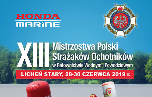 XIII Mistrzostwa Polski Strażaków Ochotników w Ratownictwie Wodnym i Powodziowym