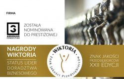 Assiduus nominowany do nagrody Wiktoria