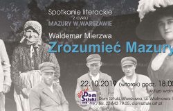 "Zrozumieć Mazury" na Ursynowie