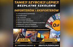 Bezpłatne szkolenie na temat optymalizacji procesów logistycznych