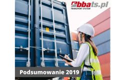 Podsumowanie 2019 w BBA Transport System