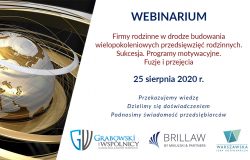 Webinarium dedykowane firmom rodzinnym