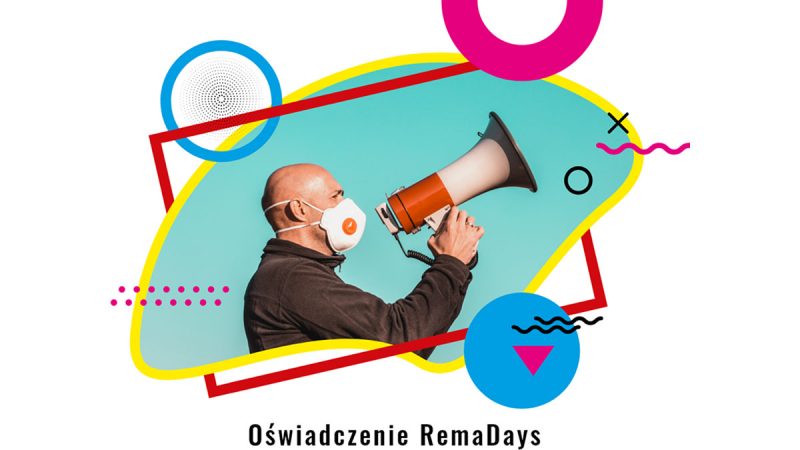 Oświadczenie organizatora targów RemaDays Warsaw 2021