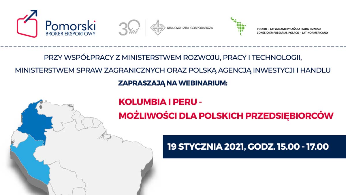 Kolumbia i Peru - możliwości dla polskich przedsiębiorców