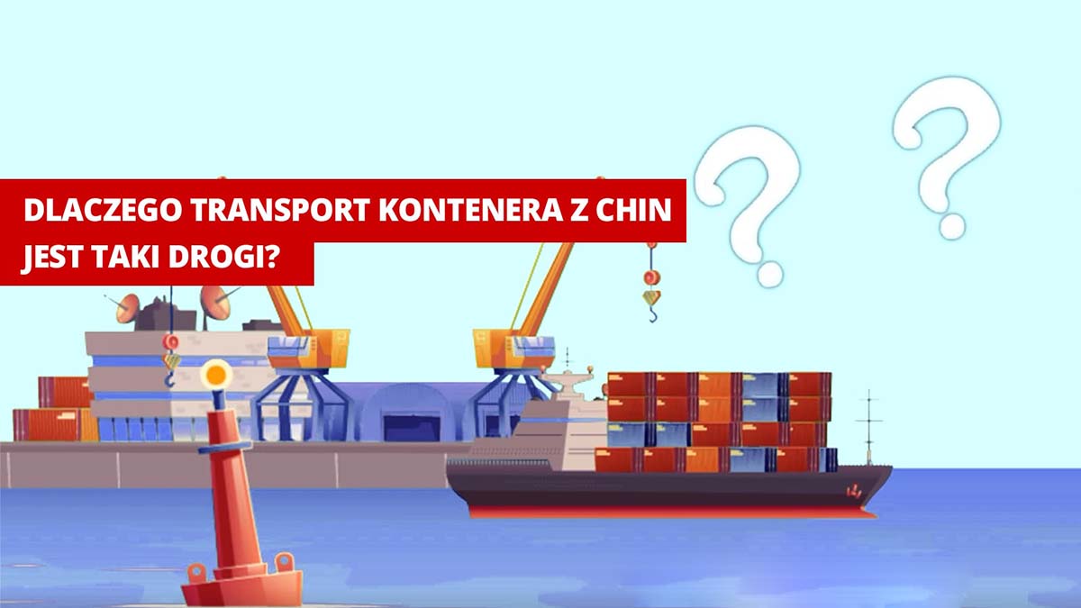 Dlaczego transport kontenera jest taki drogi?