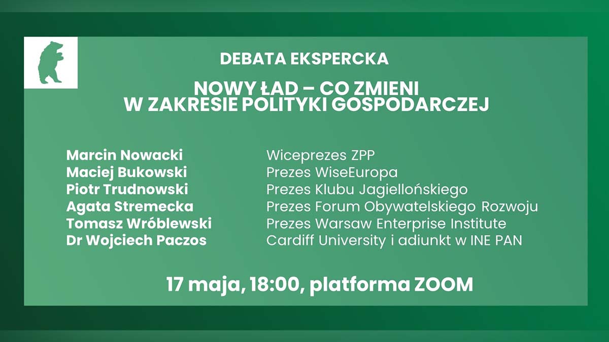 Nowy Ład – co zmieni w zakresie polityki gospodarczej