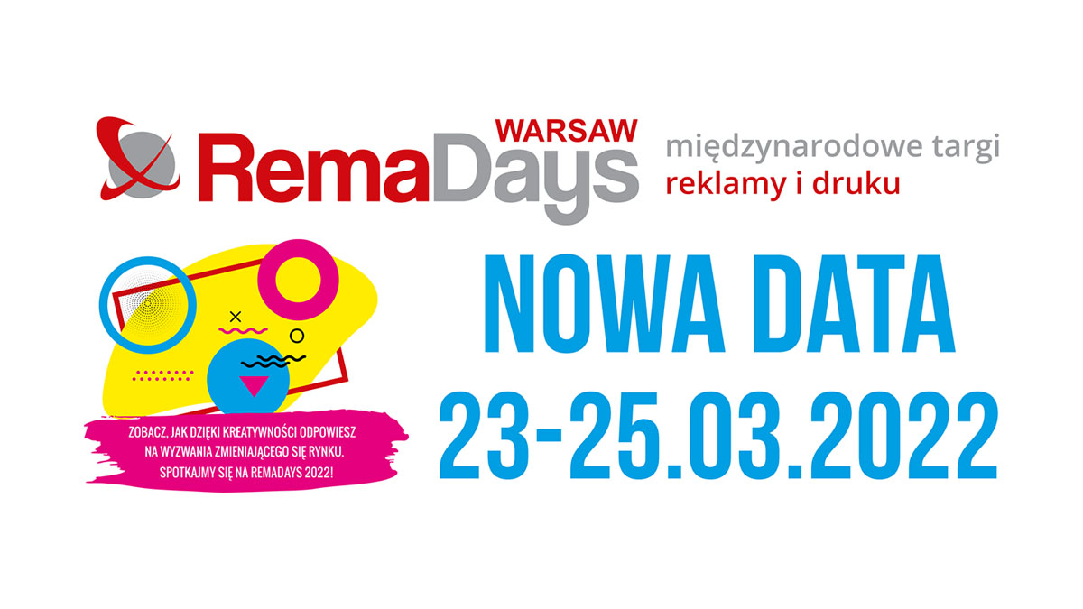 Zmiana terminu targów RemaDays Warsaw