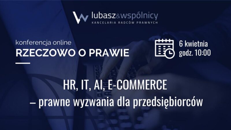 Rzeczowo o Prawie - konferencja dla przedsiębiorców