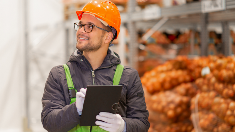 Pracownik z branży spożywczej