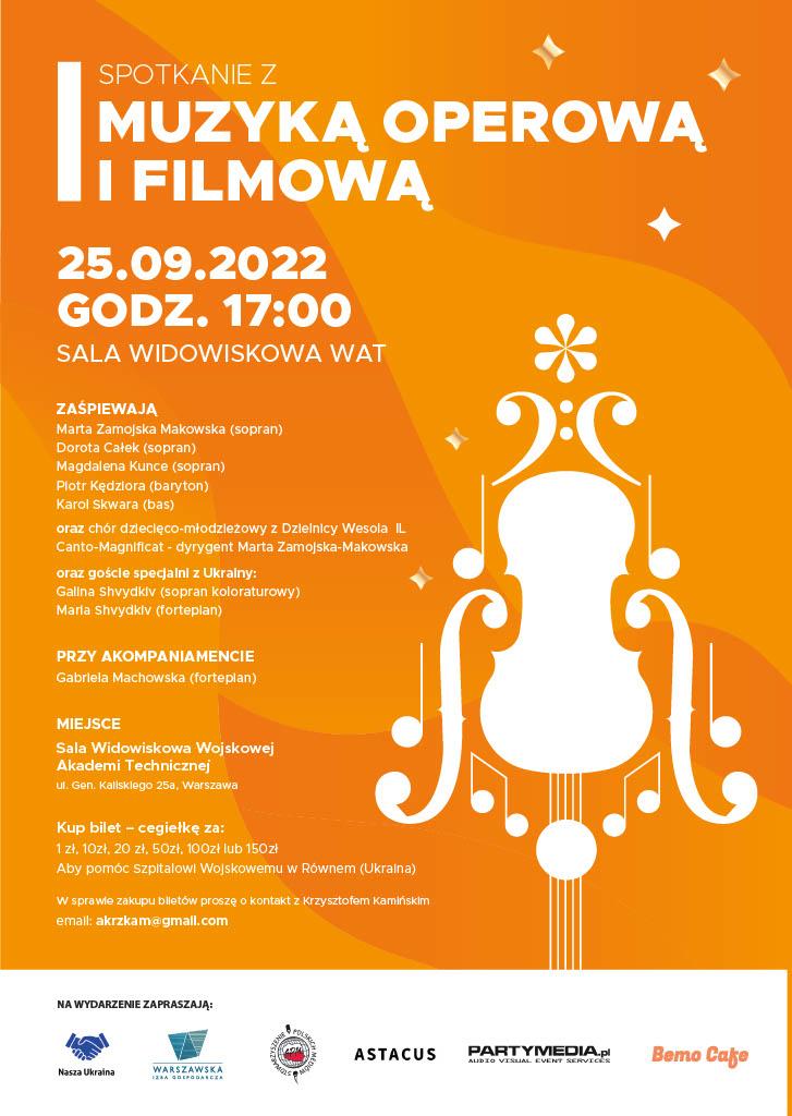 Spotkanie z muzyką operową i filmową