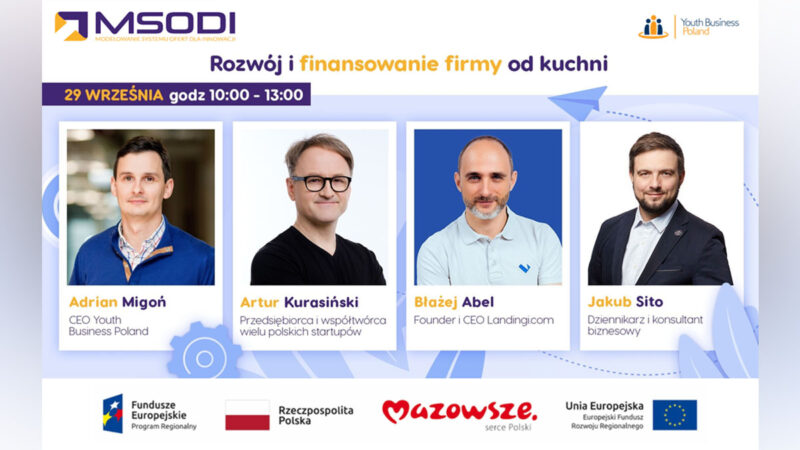 Rozwój i finansowanie firmy od kuchni