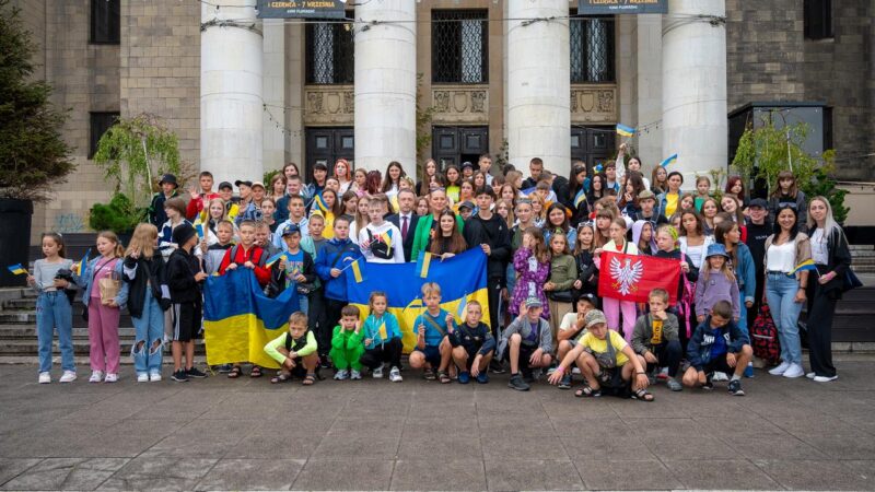 Mazowsze wspiera dzieci z Ukrainy