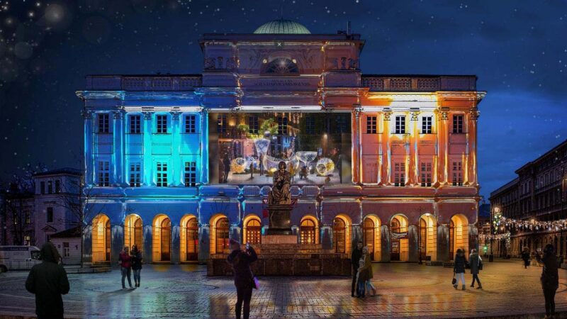 Iluminacja świąteczna