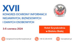 Kongres Ochrony Informacji Niejawnych, Biznesowych i Danych Osobowych