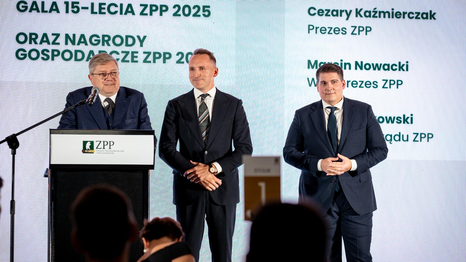 Gala 15-lecia Związku Przedsiębiorców i Pracodawców